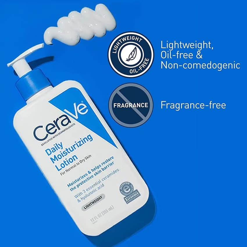 Cerave Daily Moisturizing Face & Body Lotion for Normal to Dry Skin | سيرافي مرطب للبشرة العادي و الجافة