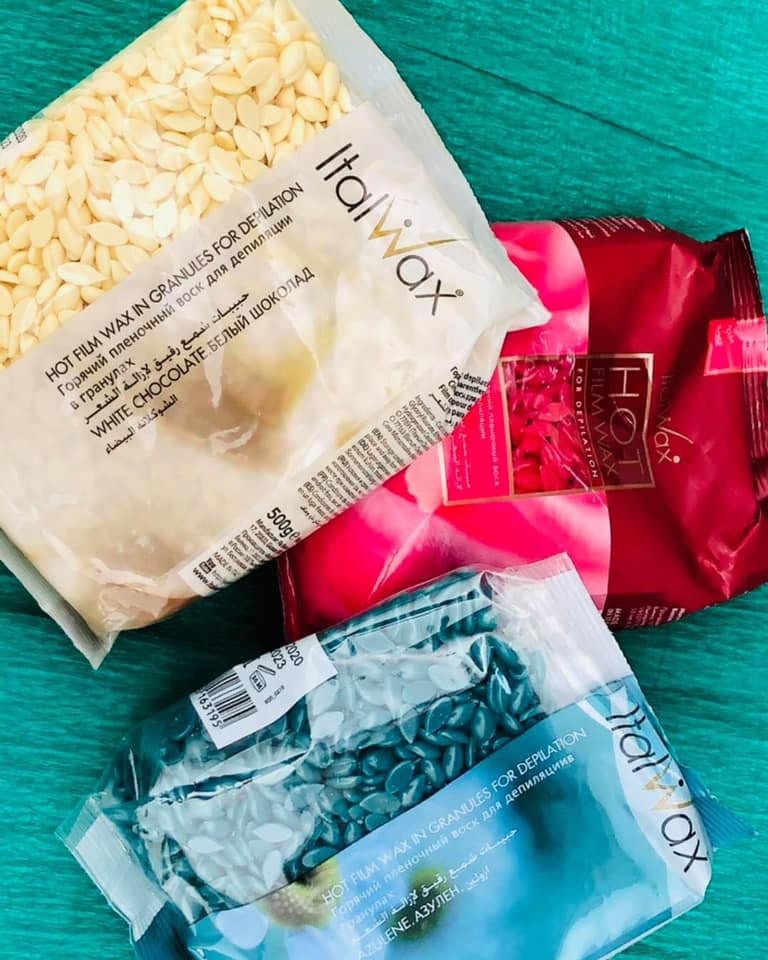 حبيبات الشمع الايطالي (Italy wax) 500g