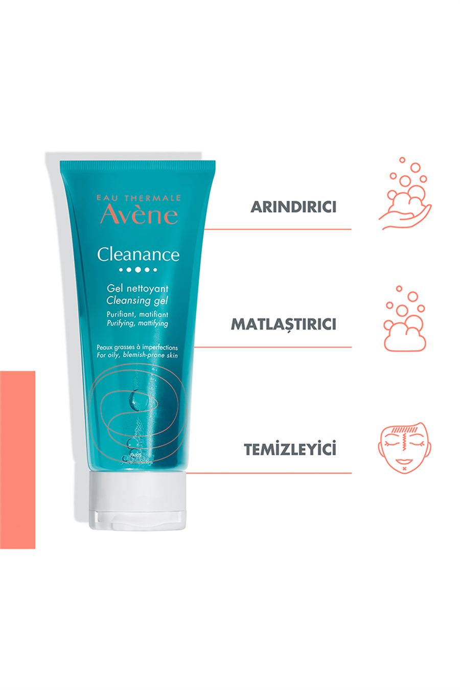 أفين-غسول منظف للبشرة الدهنية والمختلطة 200 مل AveneLadies Cleanance Cleansing Gel