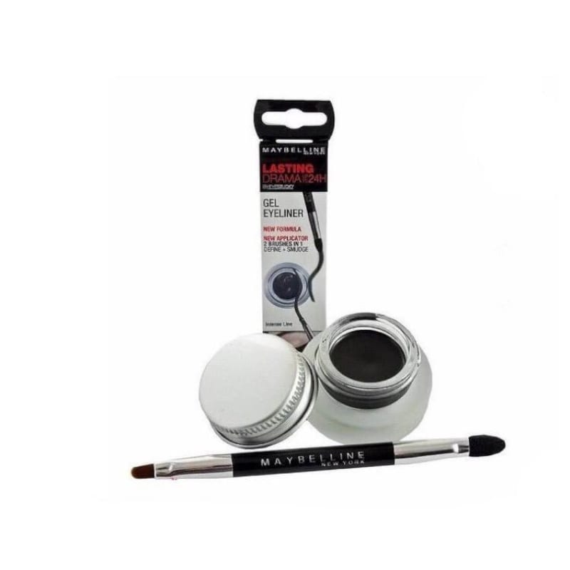 جل لاينر من ميبلين Maybelline Lasting Dramagel Eyeliner Black Number 01