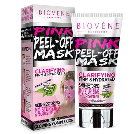ماسك بايوفين وردي biovene pink peel off mask