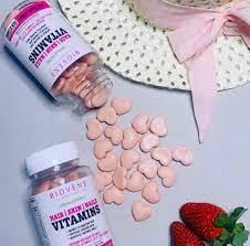 BIOVENE Vitamins Hair/Skins/Nails - فيتامينات لتقوية الشعر والبشرة والأظافر 60 قطعة من بايوفين