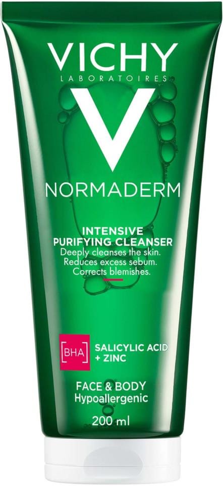 غسول فيجي للحبوب VICHY Normaderm Intensive Purifying Cleanser 200 ml