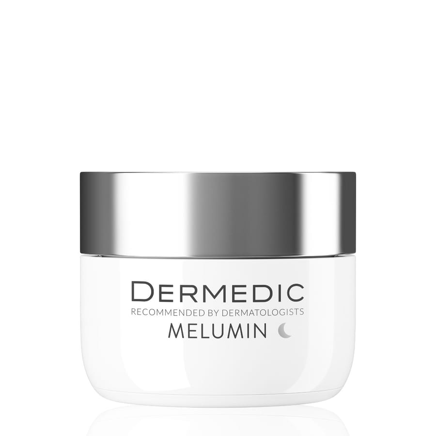 كريم تفتيح ديرمدك الليلي Dermedic Melumin Night Cream Concentrate for Face Against Pigmentation 50 ml