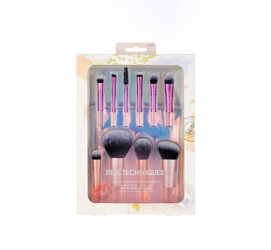 تقنيات حقيقية مجموعة فرش صغيرة للسفر Real Techniques Mini Brush Set Travel Fantasy