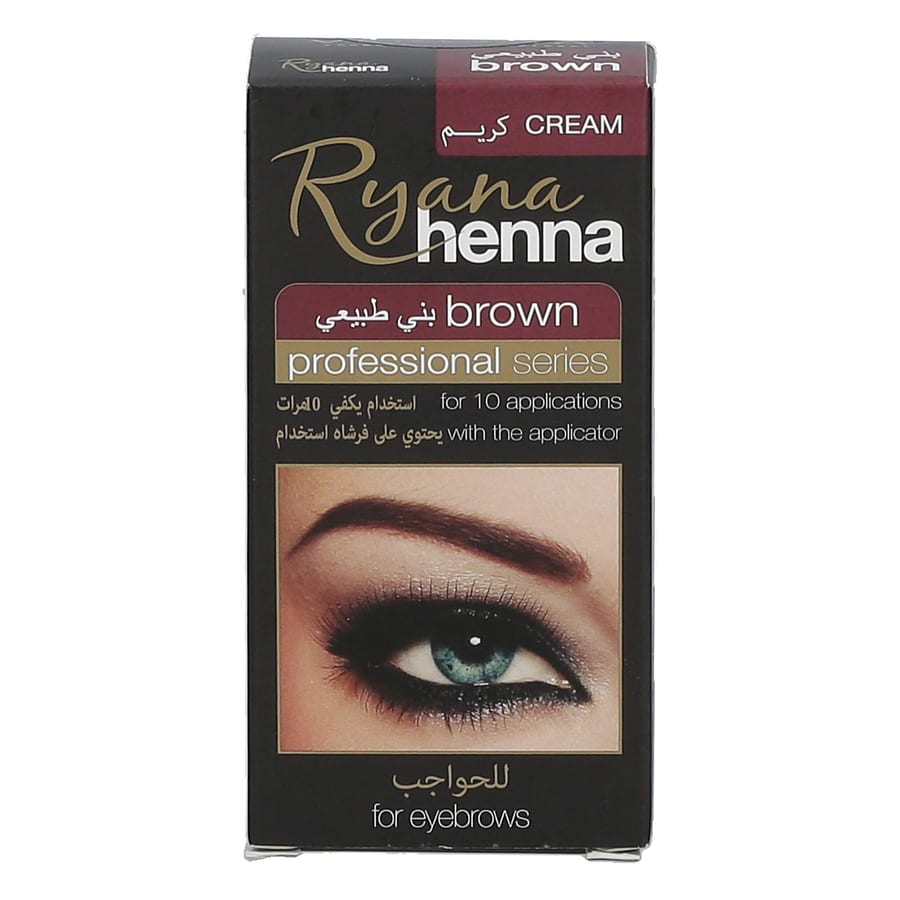 صبغ الحواجب فيرونا بني طبيعي Ryana Henna