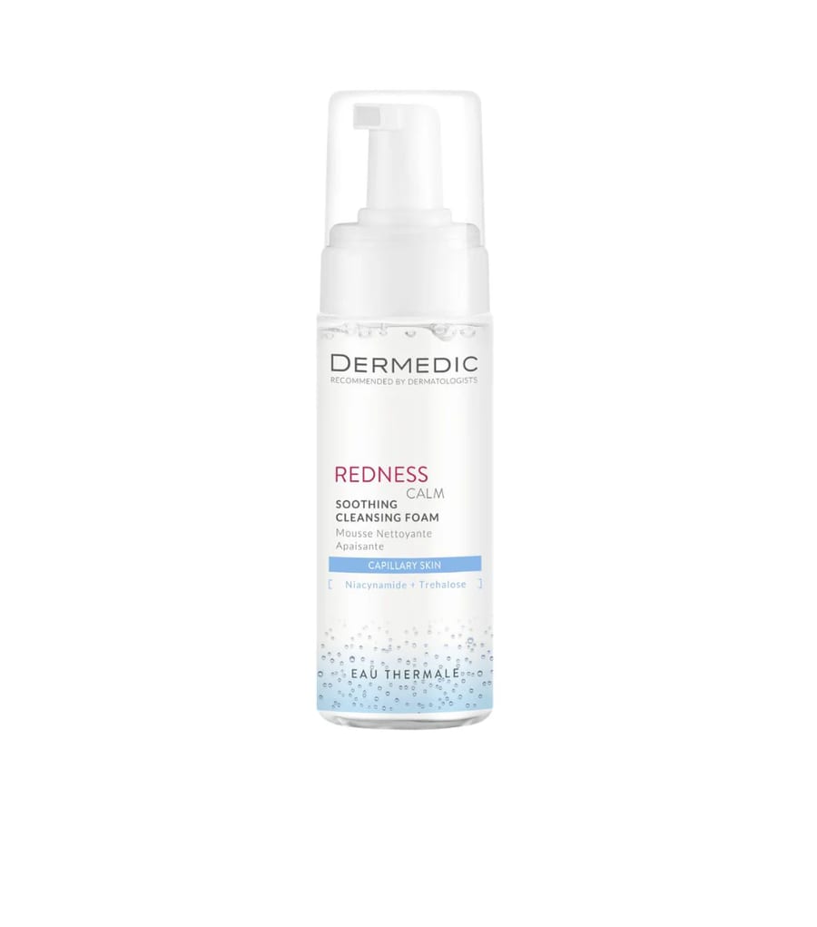 DERMEDIC Redness calm rosacea prone skin Cleansing - 170ml | ديرمديك غسول رغوي مهدئ للاحمرار و الوردية - 170 مل
