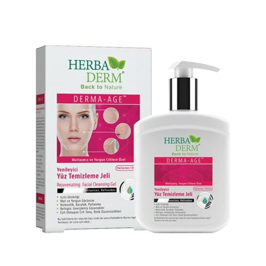 Bio Balance Derma-Age Facial Cleansing Gel - 250ml | بايو بالانس غسول للبشرة ومجدد للخلايا خالي من العطور والسلفات - 250 مل