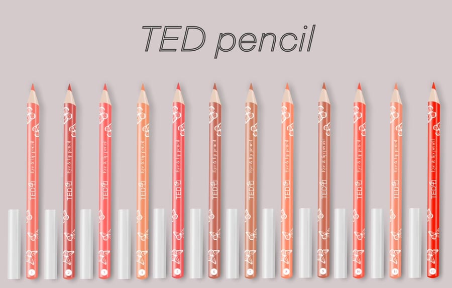 قلم تحديد شفاه تيد TED