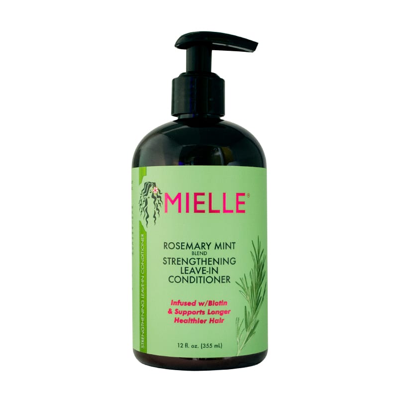 بلسم ميلي روزماري بالنعناع الذي لا يُشطف، 12 أونصة Mielle Organics Rosemary Mint Strengthening Leave-In Conditioner