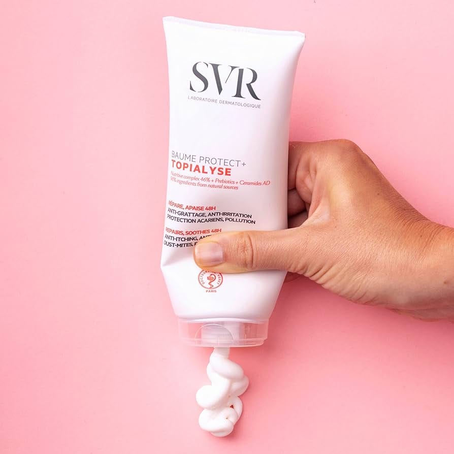 كريم حماية مرطب للوجه، 200 مل من اس في ار – SVR Topialyse Balm Protect Cream, 200 Ml