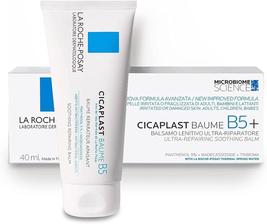بلسم مرطب وملطف سيكابلاست بوم B5+ من لاروش بوزيه 40مل La Roche PosayCICAPLAST BAUME B5 40ML
