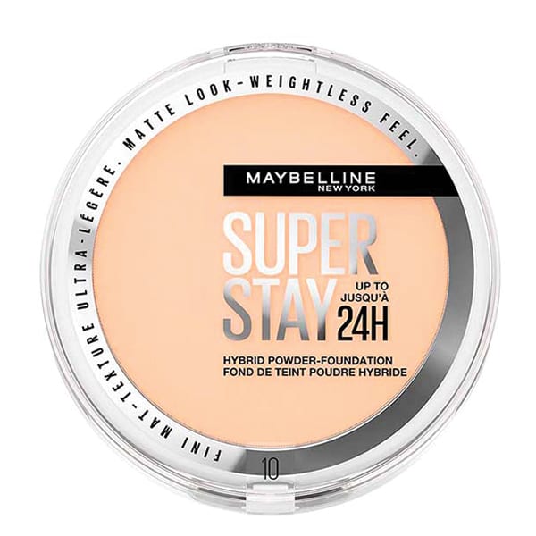 باودر ميبيلين سوبر ستي انتاج ايطالي Maybelline SuperStay 24h Powder Foundation