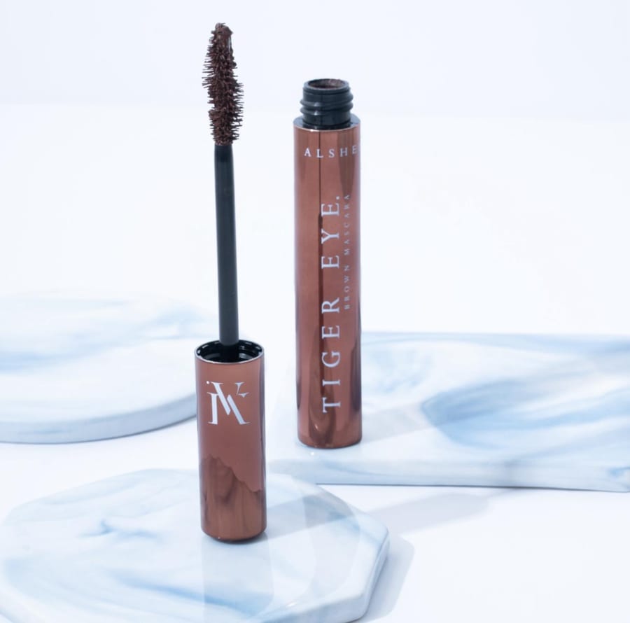 BY MINA AL SHEIKHLY Tiger Eye Brown Mascara, 9ml مينا الشيخلي ماسكارا تايكر اي البنية