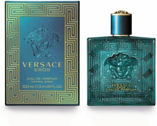 Versace Eros 100ML Men's Eau de Parfum عطر فيرساتشي إيروس للرجال 3.4 أونصة ماء عطر