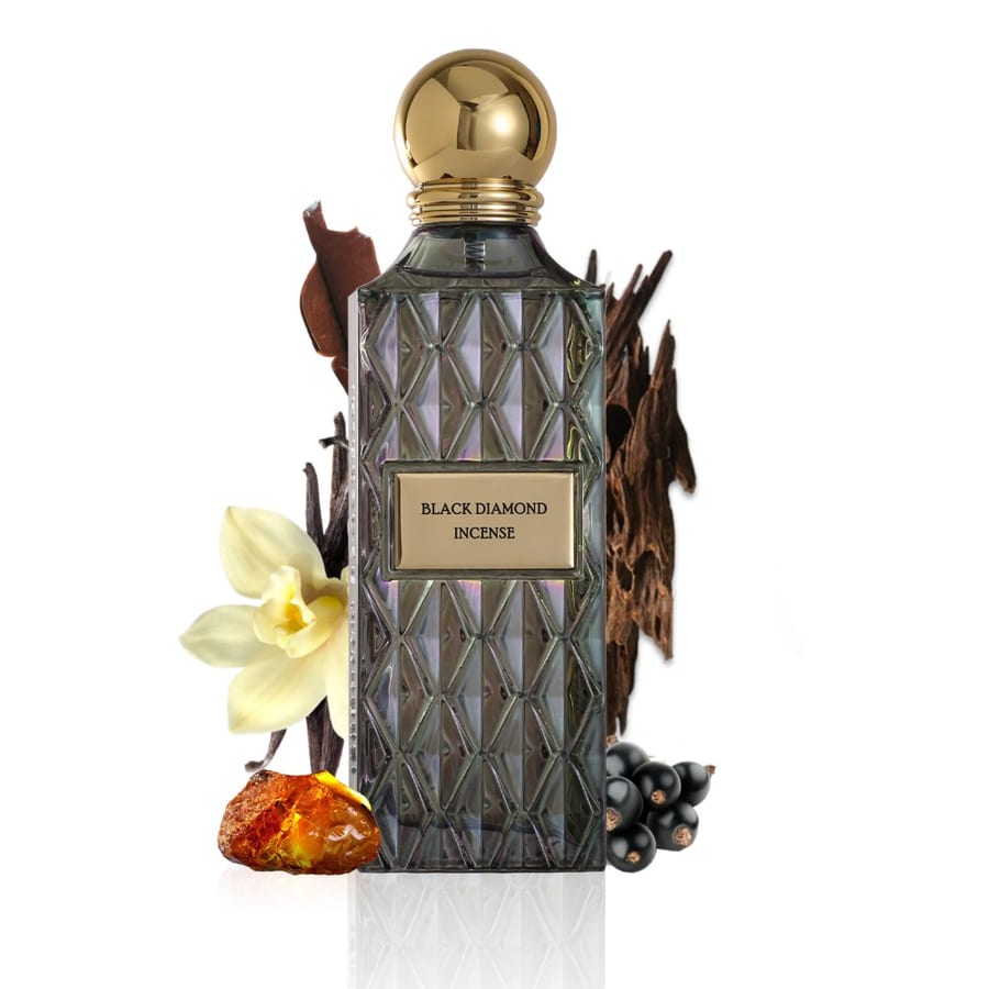 عطر بلاك دايموند انسيس Ibrahim Al-Qurashi Black Diamond Incense 150 ML