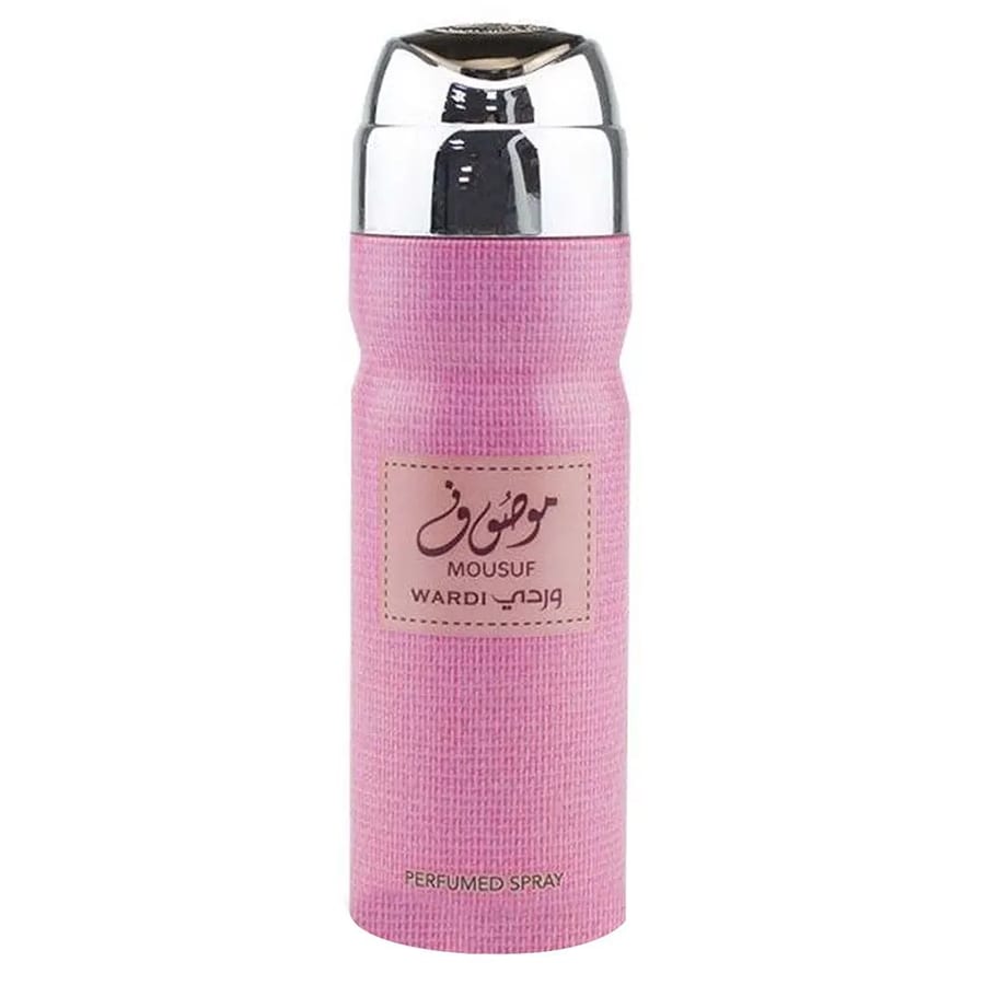 معطر سبري للجسم موصوف وردي