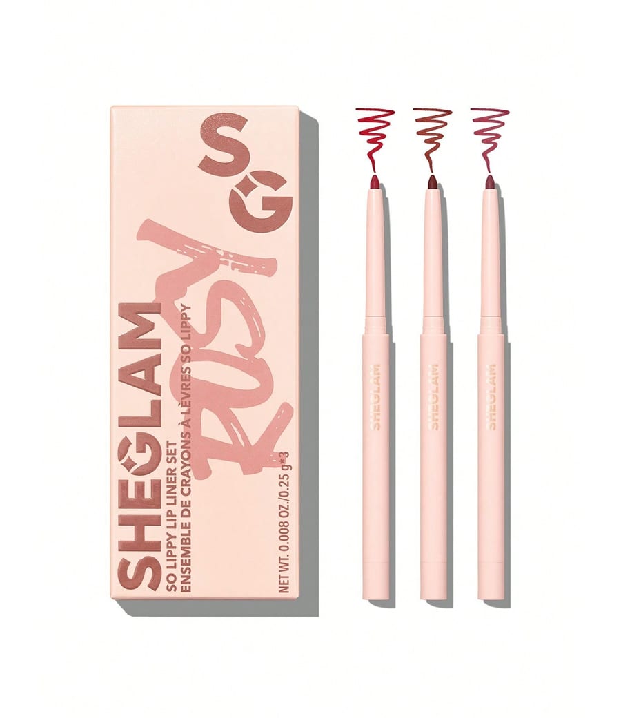SHEGLAM So Lippy Lip Liner Set – Rose Garden شيكلام مجموعة مكياج قلم تحديد الشفاه