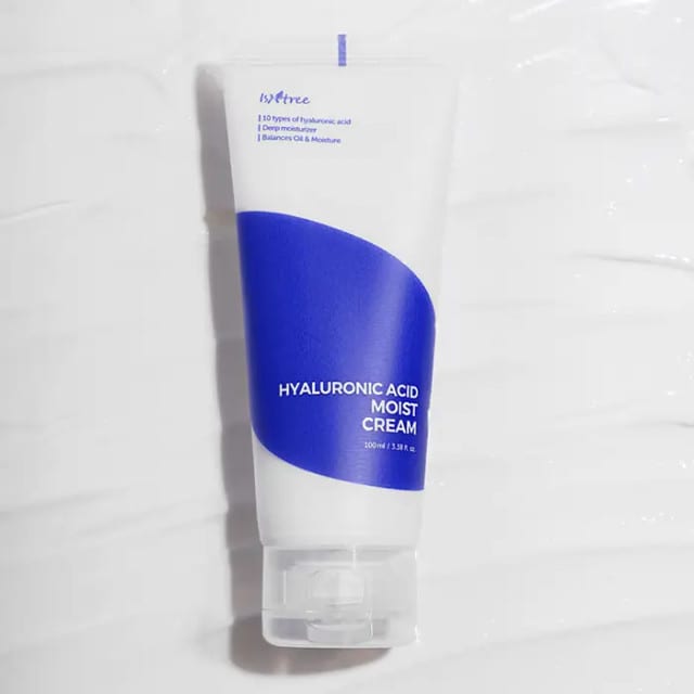 ISNTREE Hyaluronic Acid Moist Cream 100ml كريم مرطب بحمض الهيالورونيك من إسنتري، 100 مل