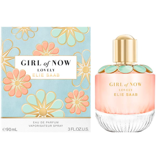 Elie Saab Girl of Now Lovely EDP 90ml for Women إيلي صعب جيرل أوف ناو لافلي أو دي بارفان 90 مل للنساء