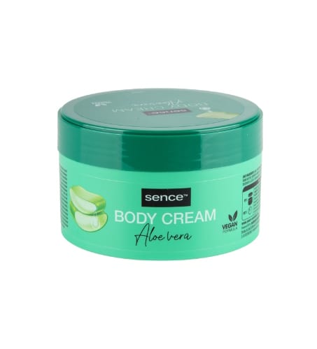 SENCE BEAUTY ALOE VERA BODY CREAM - 200ML | سينس بيوتي كريم مرطب للجسم بالالوفيرا - 200 مل