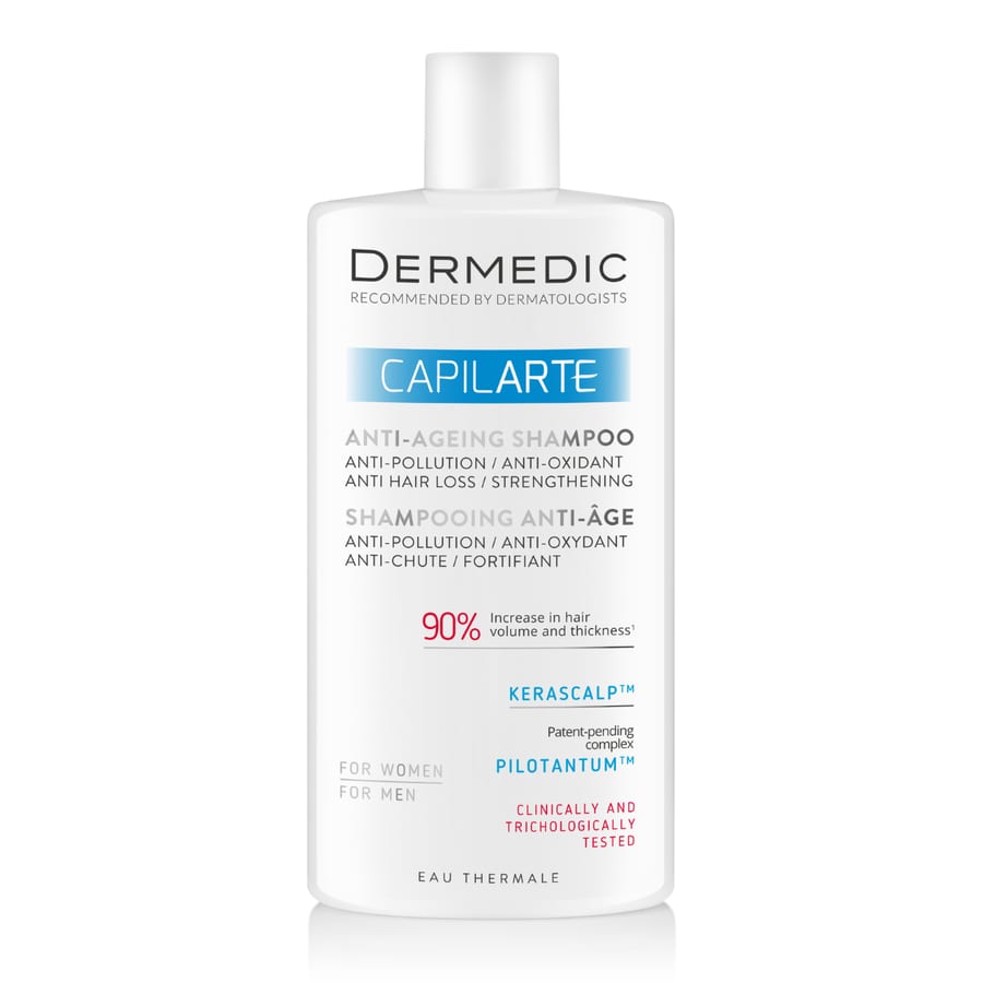 DERMEDIC CAPILARTE ANTI-AGEING SHAMPOO, 300 ML درميدك شامبو معالج للشعر ضد الشيب