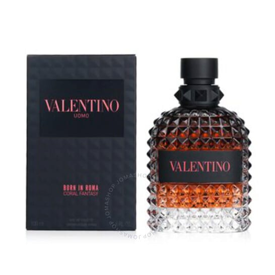 VALENTINO GARAVANI Men's Uomo Born In Roma - فالنتينو جارافاني عطر رجالي Uomo Born In Roma Coral Fantasy EDT