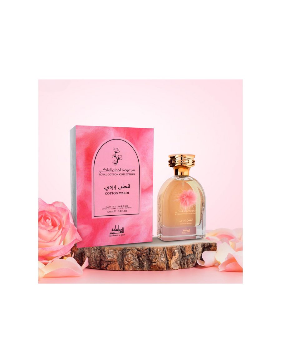عطر القطن الوردي مملكة العود