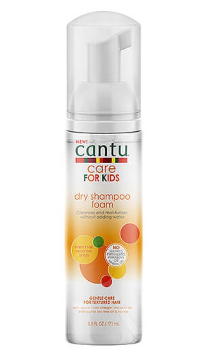 Cantu Care for Kids Dry Shampoo Foam رغوة شامبو جاف من كانتو كير للأطفال دراي شامبو