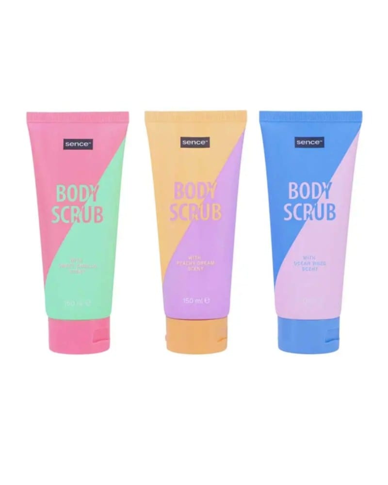 مقشر الجسم سينس برائحة المحيط الأبيض والأزرق SENCE BODY SCRUB BLUE WHITE OCEAN VIBES SCENT