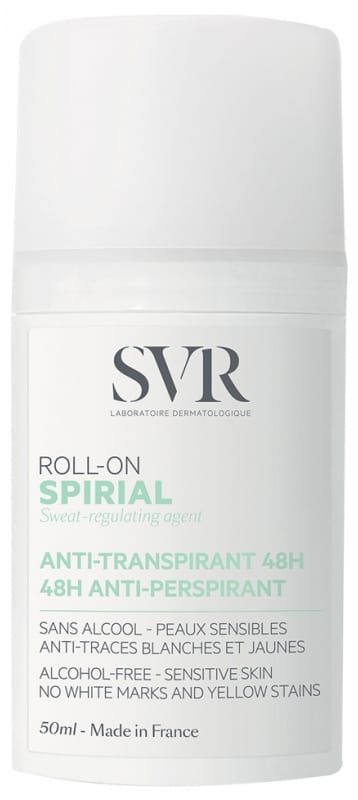 SVR Spirial Anti-Perspirant Deodorant Roll-On 48h 50ml مزيل العرق من اس في ار المضاد للتعرق رول أون 48 ساعة 50 مل