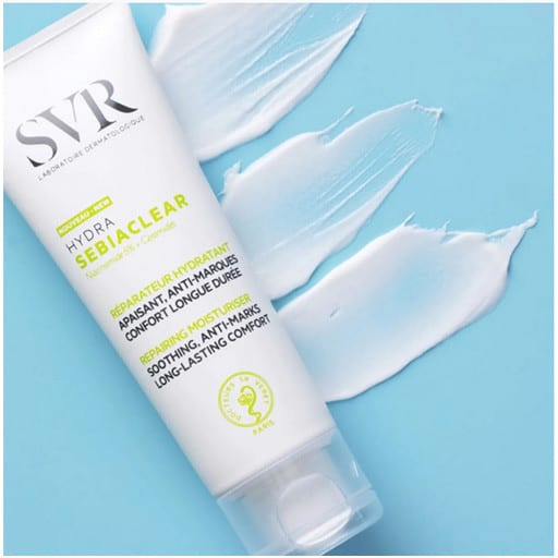 SVR Hydra Sebiaclear Niacinamide 5% + Ceramides - 40ml | اس في ار مرطب بالنياسيناميد 5% + سيراميدات - 40 مل