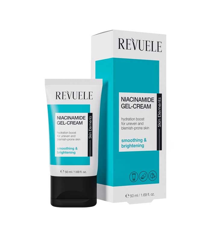 ريفولي كريم ترطيب النياسيناميد المفتح للبشرة Niacinamide Gel Cream Revuele