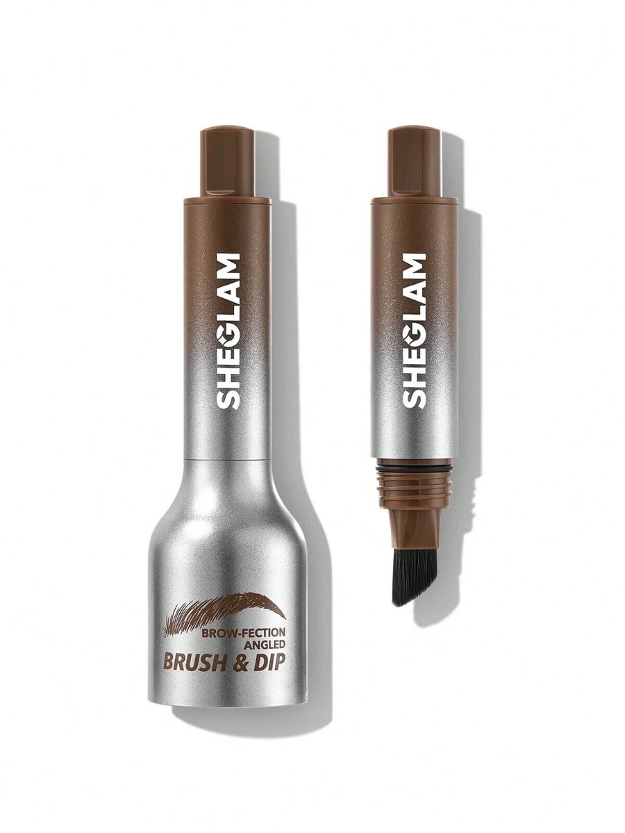 SHEGLAM Brow-Fection Angled Brush & Dip شيكلام فرشاة جل الحواجب