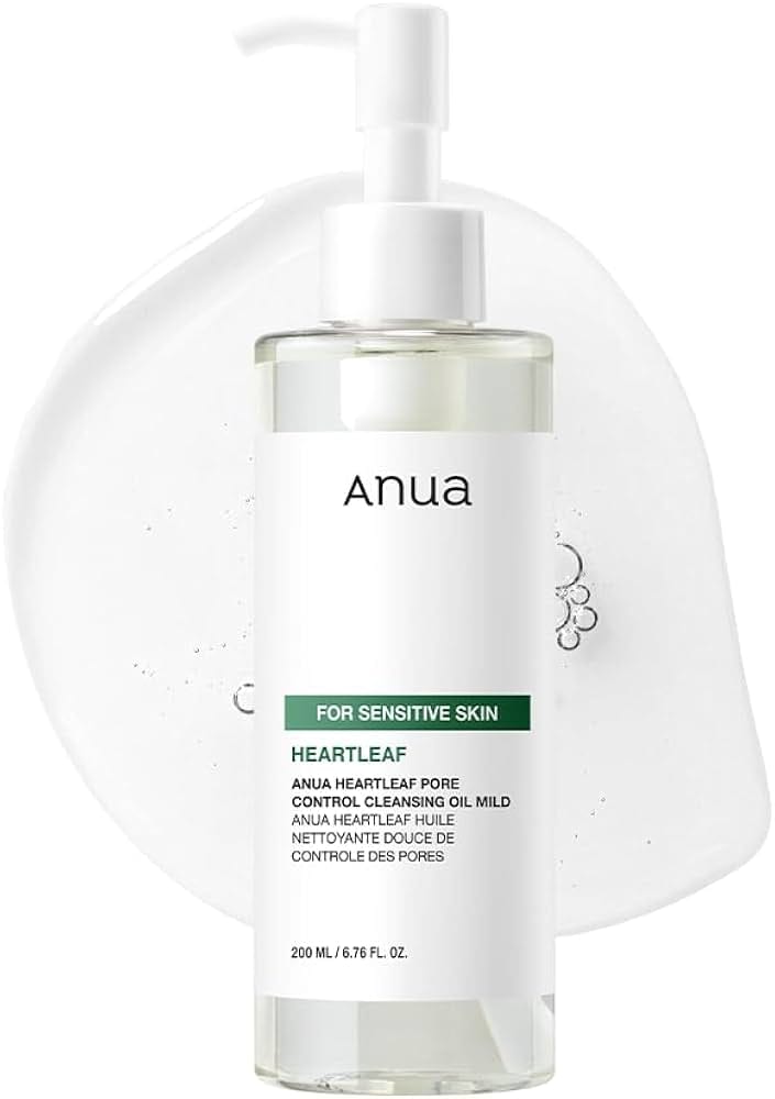 Anua - Heartleaf Pore Control Cleansing Oil Mild أنوا - غسول زيت تنظيف المسام من هارت ليف