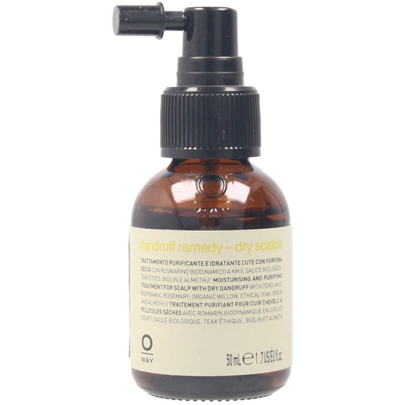 PURIFYING dandruff remedy dry scalps 50 ml OWAY او واي بخاخ معالج للقشرة الجافة
