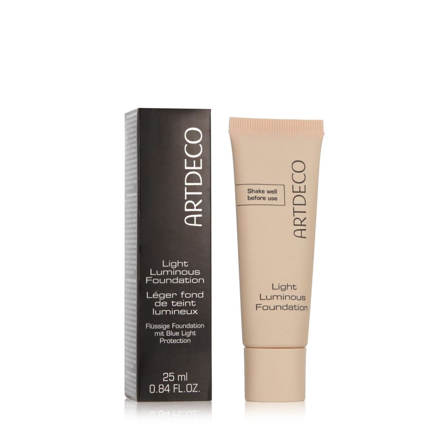 artdeco light luminous foundation ارتيكو كريم أساس سائل لبشرة طبيعية من 90% مواد طبيعية