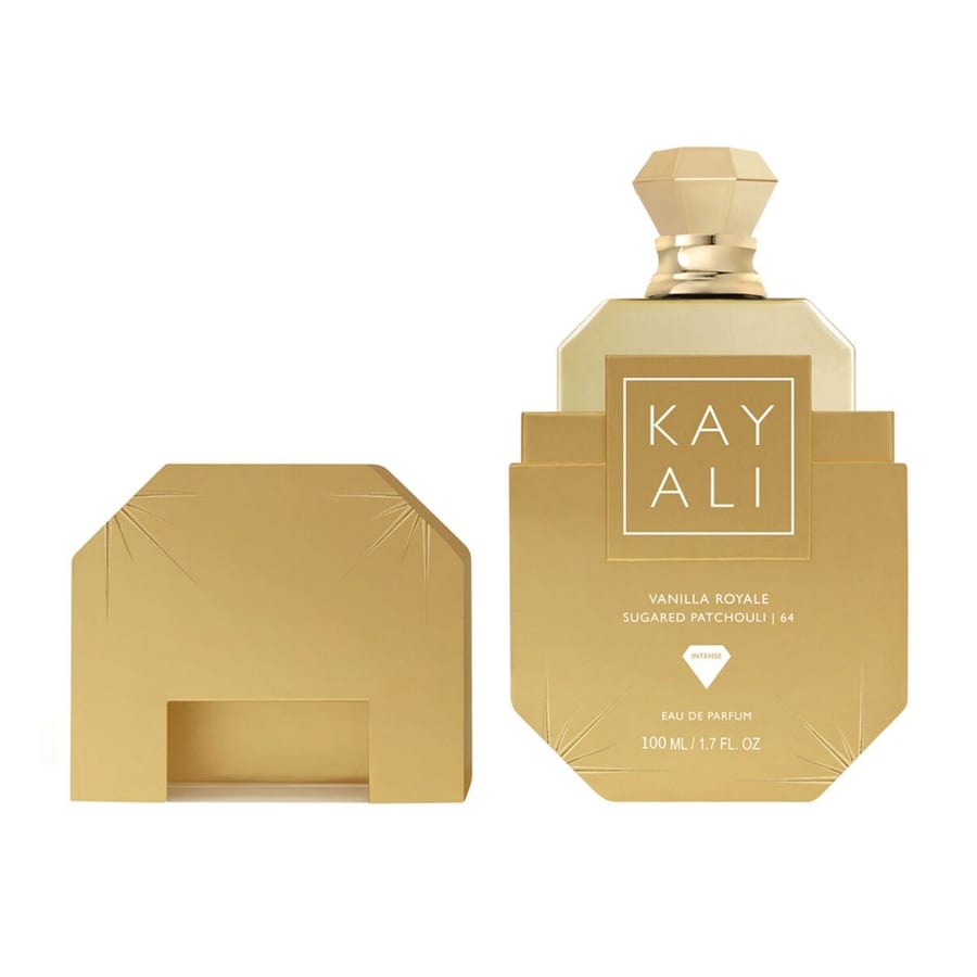 Kayali Unisex Vanilla Royale Sugared Patchouli كيالي فانيليا رويال شوغارد باتشولي 64 انتينس 100 مل (للجنسين) او دي بارفان