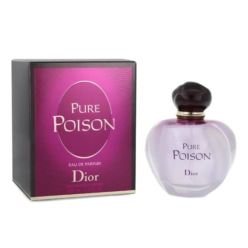 كريستيان ديور بيور بويسون ماء عطر بخاخ عطر زهري متعدد الألوان 100مل Christian Dior Pure Poison Eau de Parfum Spray, 3.4 Ounce, floral fragrance Multicolor