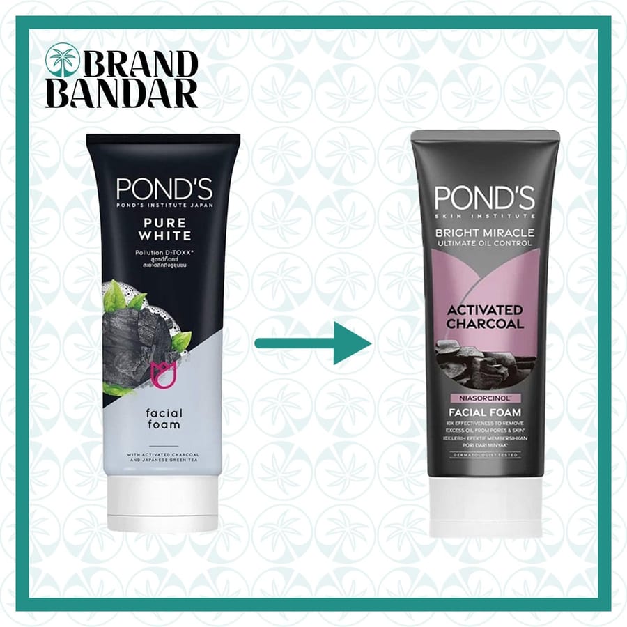رغوة الوجه برايت ميراكل ألتيميت للتحكم في الزيوت من بوندز 100 جرام POND'S Bright Miracle Ultimate Oil Control Facial Foam 100G
