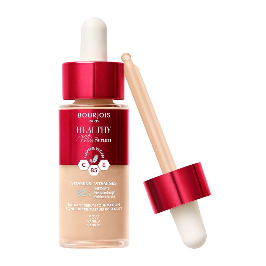 BOURJOIS HEALTHY MIX مصل أساس مكياج قاعدة برجواز سيروم فونديشن الاجتماعية