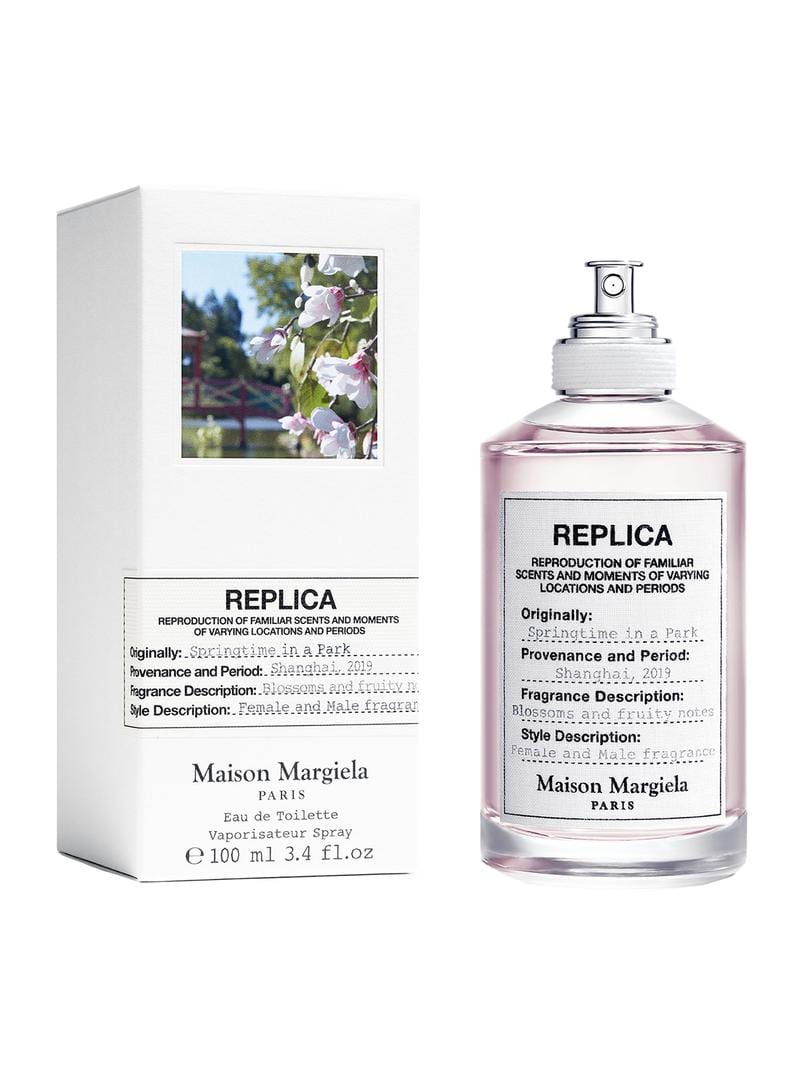 Maison Margiela - Replica Springtime In A Park Eau De Toilette Spray 100ml عطر مايسون ماريجلا ريبليكا سبرينجتايم ان ا بارك او دي تواليت للنساء