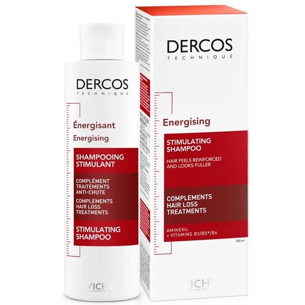 VICHY Dercos Energising Shampoo Anti-Hair Loss - 200ml | شامبو منشط ضد تساقط الشعر من ديركوس - 200 مل