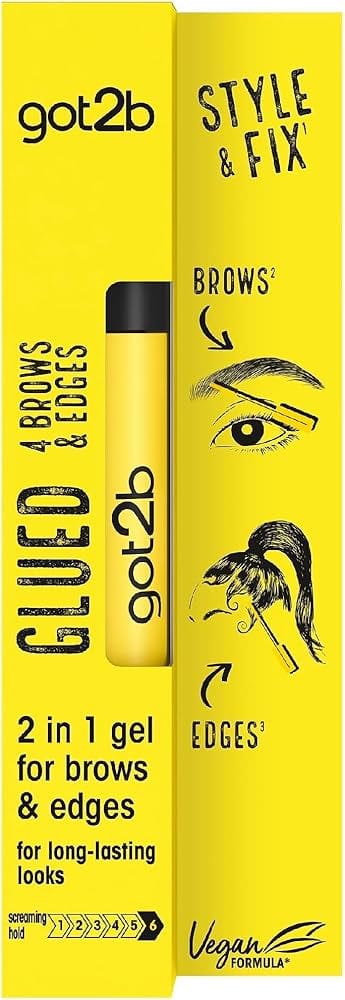 Got2B Glued 4 Brows & Edges مسكارة جل لتثبيت وتصفيف الحواجب من كوتوبي