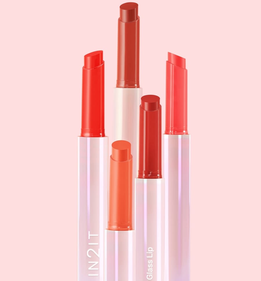 IN2IT Click Click Glass Lip حمرة كلوس طبية كليك بترطيب عالي ان تو ات