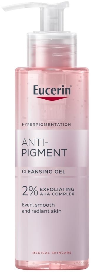 جل تنظيف الوجه المضاد للتصبغات ومفتح للبشره يوسيرين eucerin anti-pigment cleansing gel 200ml