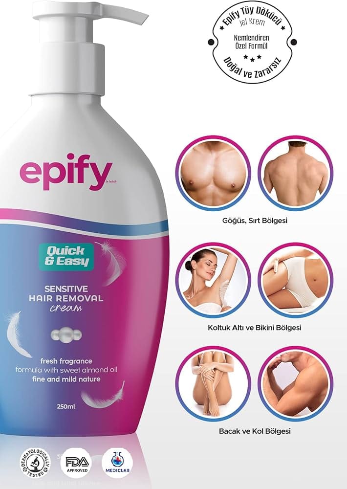 كريم إزالة الشعر ابيفاي EPIFY SENSITIVE HAIR REMOVAL CREAM
