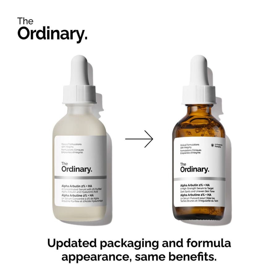 The Ordinary Alpha Arbutin 2% + Ha - 30ml | ذا اورديناري الفا اربوتين - 30 مل
