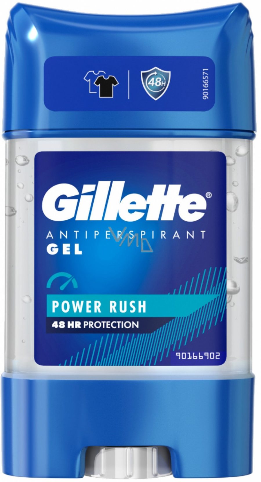 جيليت باور راش جل مزيل للعرق، جل ستيك للرجال، 70 مل Gillette Power Rush gel antiperspirant deodorant stick gel for men 70 ml