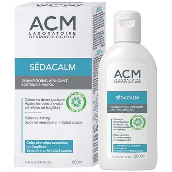 ACM Sedacalm Soothing Shampoo 200 ml شامبو مهدئ من اي سي ام لعلاج الحكه والفروة المتهيجه